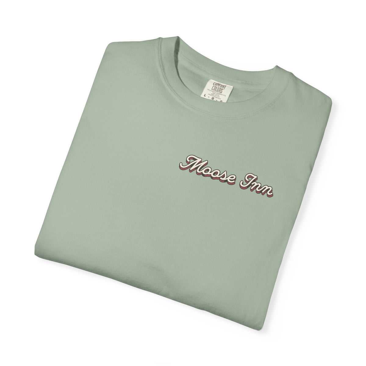 Moose Inn Welcome T-Shirt — Retro Dachshund Cabin Tee