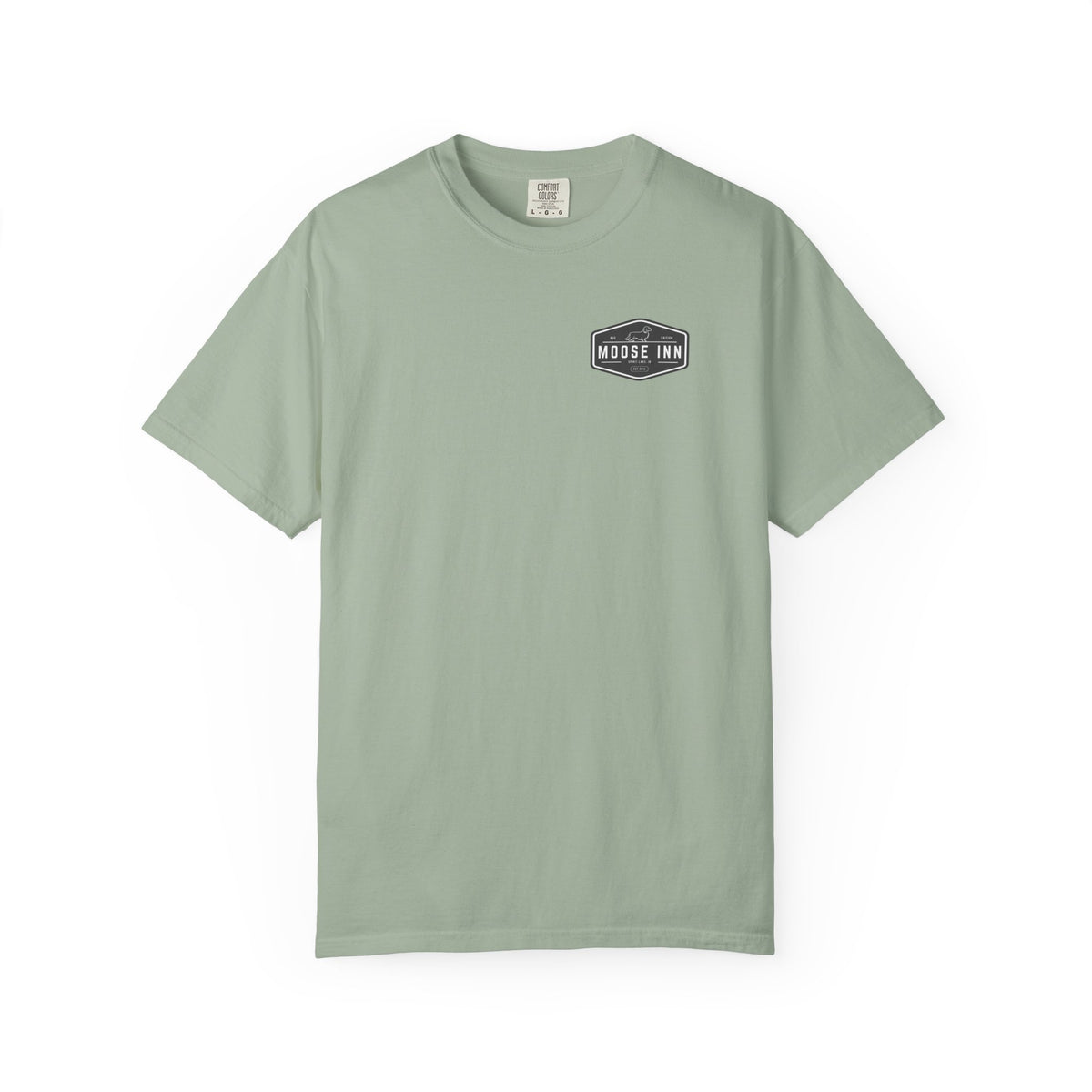 Moose Inn Logo T‑Shirt — Vintage Lodge Graphic Tee