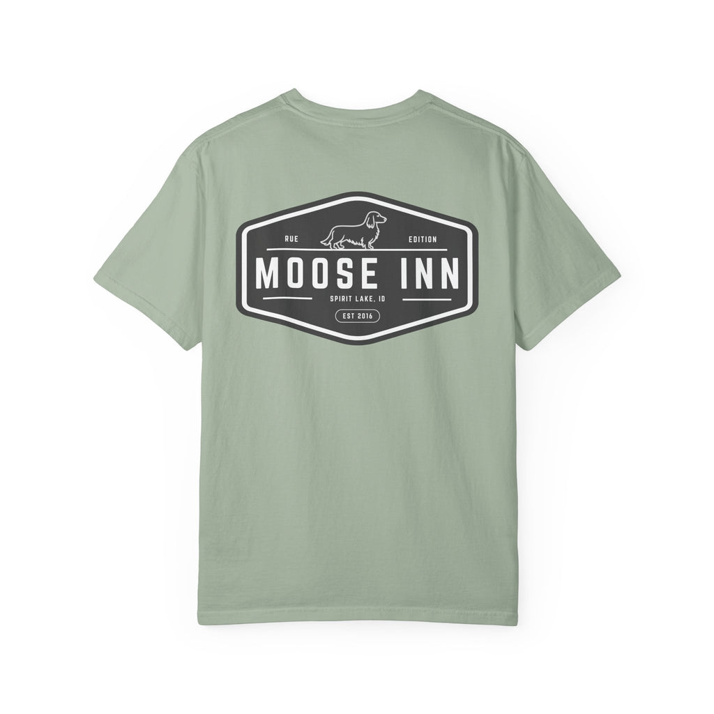 Moose Inn Logo T‑Shirt — Vintage Lodge Graphic Tee
