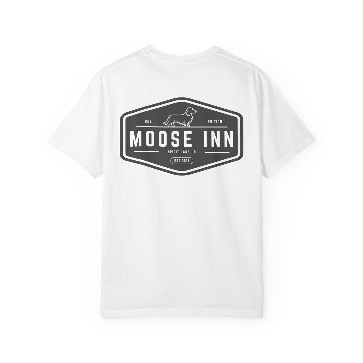 Moose Inn Logo T‑Shirt — Vintage Lodge Graphic Tee