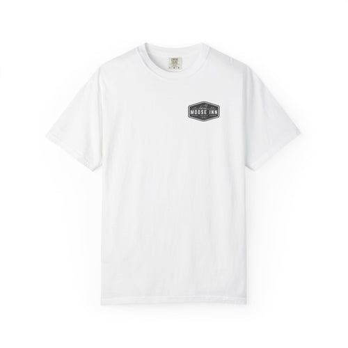 Moose Inn Logo T‑Shirt — Vintage Lodge Graphic Tee
