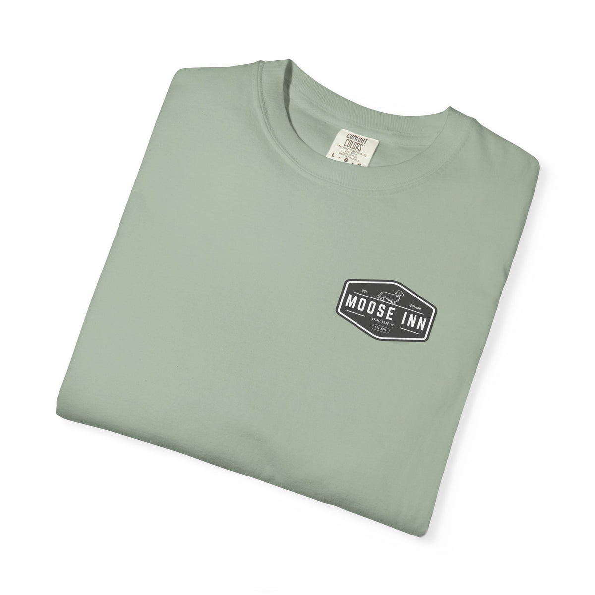 Moose Inn Logo T‑Shirt — Vintage Lodge Graphic Tee
