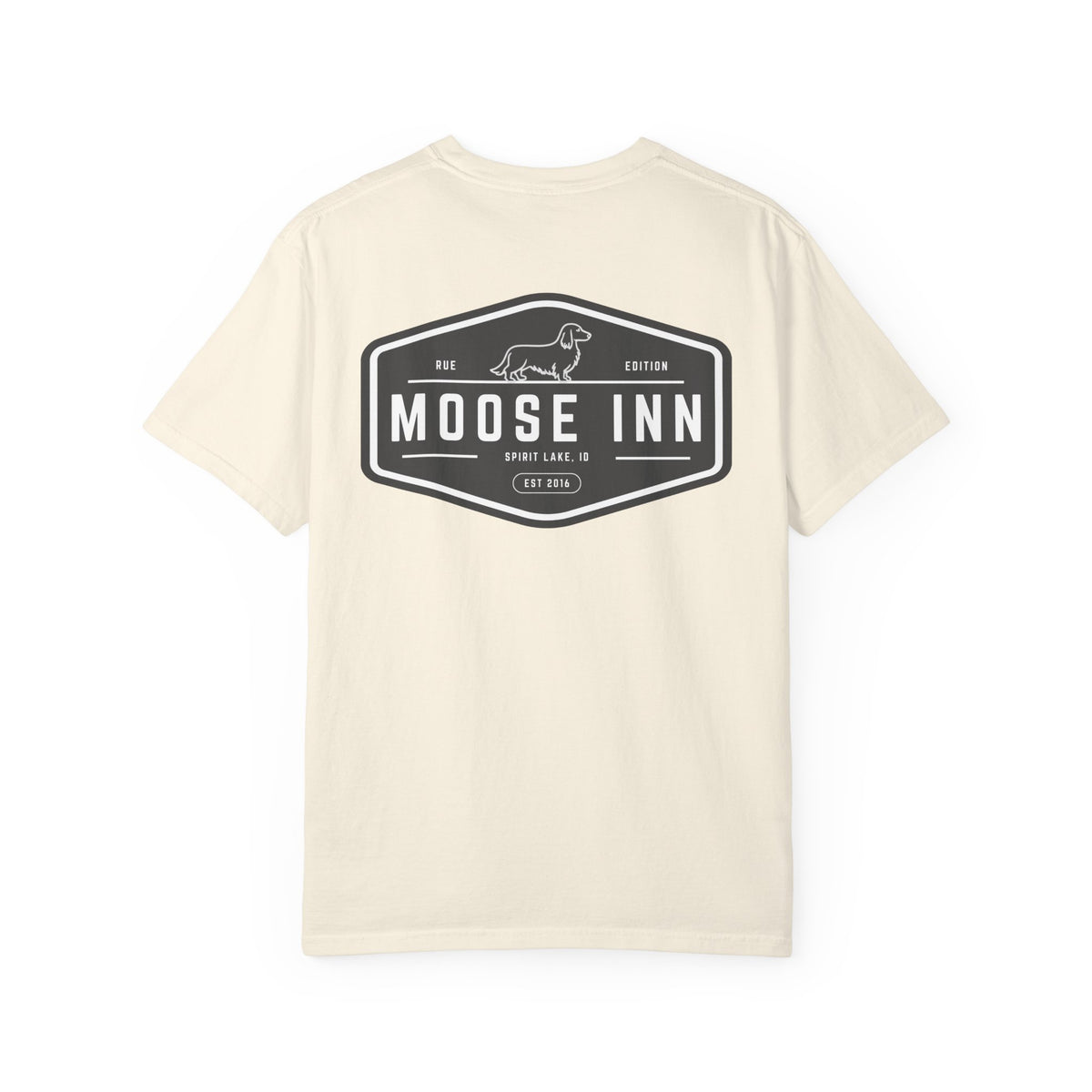 Moose Inn Logo T‑Shirt — Vintage Lodge Graphic Tee