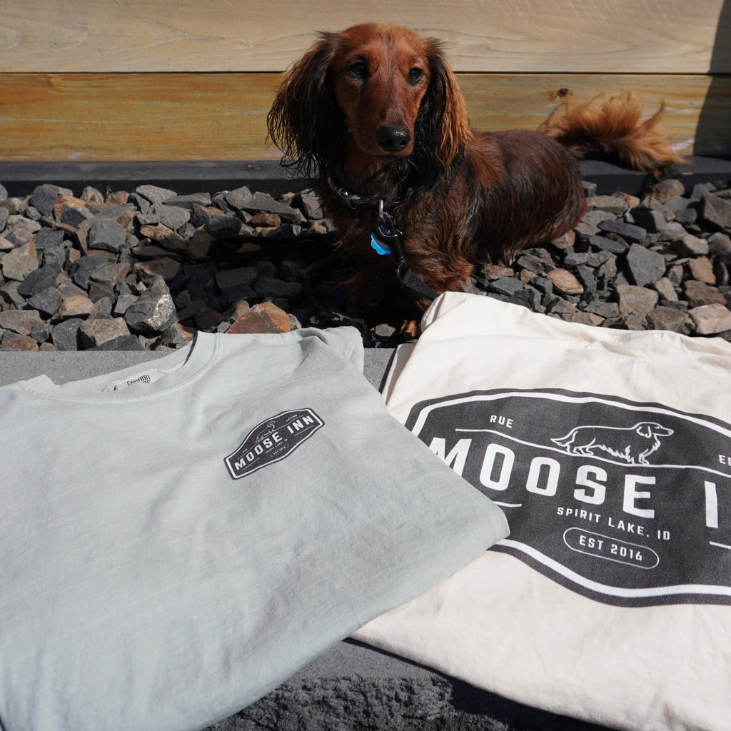Moose Inn Logo T‑Shirt — Vintage Lodge Graphic Tee